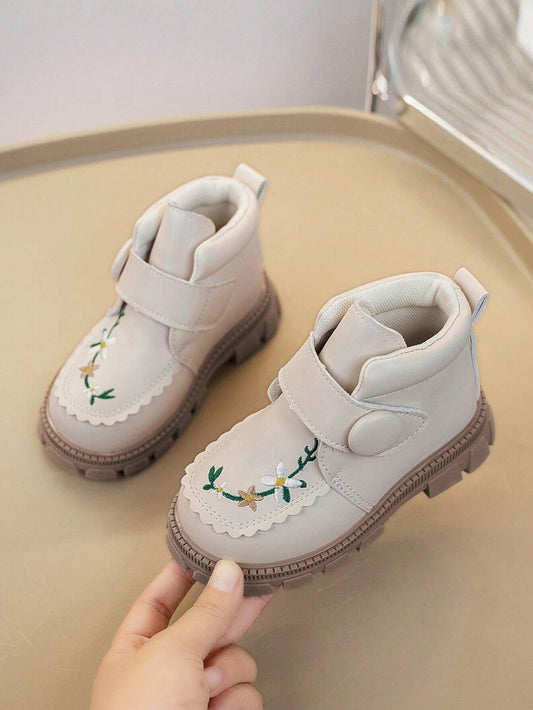 1 Pair Cute Outdoor Baby Girl Boots