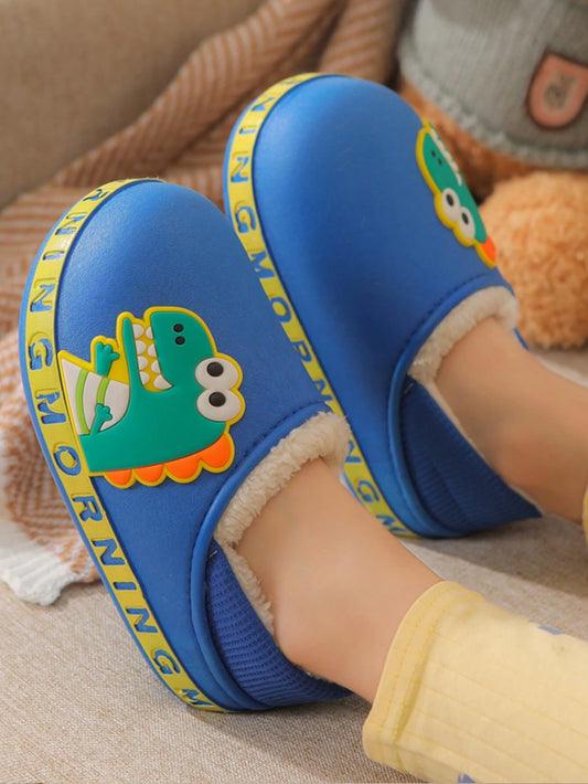 Kids Winter Warm Hollow Slippers