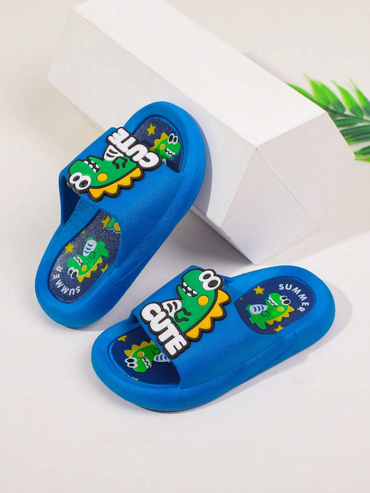 Children's Dinosaur Cartoon Slippers For Boys