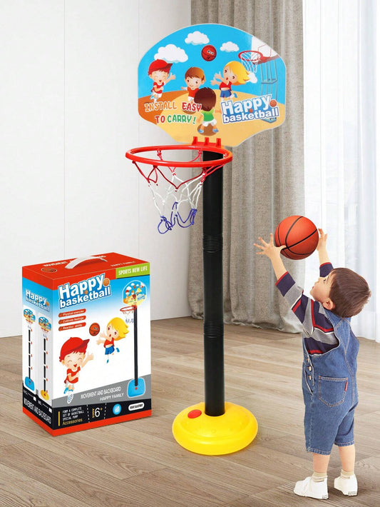 1 Set Adjustable Height Kids' Basketball Hoop