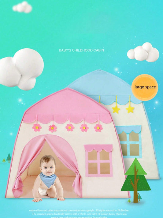 1set Children's Tent Baby Room Playhouse For Boys And Girls Outdoor Toys For Kindergarten